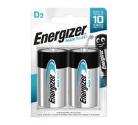 Energizer® S13462 Max Plus™ D Alkaline Batteries (Pack 2)