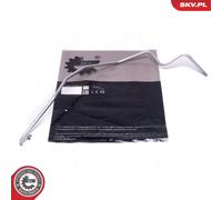 Power steering hose from steering gear to fluid reservoir 10SKV962 ESEN SKV
