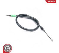 Handbrake cable Left Rear 25SKV063 ESEN SKV for CITROËN C4 PICASSO I MPV C4 I