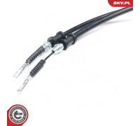 Fits ESEN SKV 25SKV168 handbrake cable Rear center, FORD Focus, 1069082