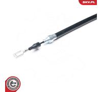 Handbrake cable Left Rear 25SKV766 ESEN SKV for AUDI 80 B3 Saloon 80 B4 Saloon