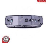 Window lift switch Front black 37SKV071 ESEN SKV for MERCEDES-BENZ R-CLASS
