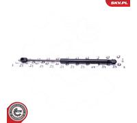 Fits ESEN SKV 52SKV466 gas spring. PEUGEOT 407 SW ⭐UK Stock⭐