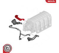 HOSE CRANKCASE VENTILATION 54SKV749 FOR BMW 6/E1/Convertible/E4/E3/E0/E5/E7