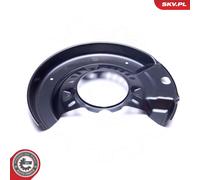 Brake disc cover Front Axle Left 57SKV153 ESEN SKV for TOYOTA YARIS/VITZ