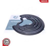 Brake disc cover Rear Axle Left 57SKV666 ESEN SKV for RENAULT NISSAN OPEL