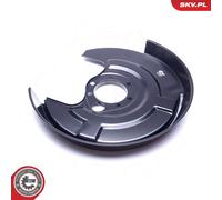 ESEN SKV Splash Plate 57SKV669 / 8D0615612 - Rear Right for Audi 80/A4 (B5)