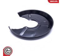 Fits ESEN SKV 57SKV670 anchor disc rear L, AUDI 80 A4 (B5), 8D0615611A