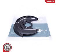 Brake disc cover Rear Axle Left 57SKV672 ESEN SKV for VW AUDI SKODA