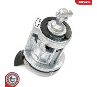 Lock cylinder insert with key 65SKV517 ESEN SKV for FIAT CITROËN PEUGEOT