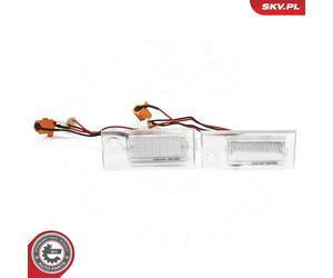 Fits ESEN SKV 72SKV503 LED license plate lights AUDI A6 80 B4 100 C1, 4A0943021