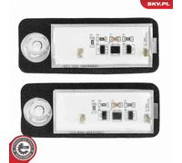 Fits ESEN SKV 72SKV528 LED license plate lighting AUDI A6, 4B9 943 021, set