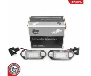 Fits ESEN SKV 72SKV538 LED license plate light SKODA Octavia I VW Golf III Vent
