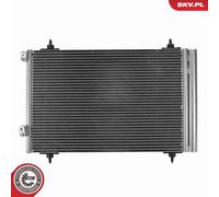 Fits ESEN SKV 86SKV002 condenser CITROEN Berlingo C4 PEUGEOT 3008 307 308 Partn