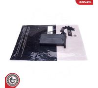 Fits ESEN SKV 93SKV006 cup holder black E60, E61