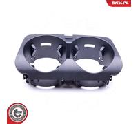 Fits ESEN SKV 93SKV015 cup holder black,MERCEDES-BENZ C-Class (W205, S205),A205