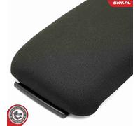 Fits ESEN SKV 93SKV302 armrest cap AUDI A3, black