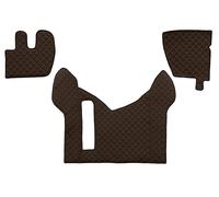 ✅Fits F-CORE F-CORE FL07 BROWN Floor mats ECO-leather quilted (3 pcs ⭐UK Seller⭐