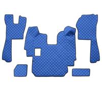 2x ✅Fits F-CORE F-CORE FL11 BLUE Floor mats ECO-leather quilted (5 p ⭐UK Seller⭐