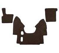 ✅Fits F-CORE F-CORE FL16 BROWN Floor mats ECO-leather quilted (3 pcs ⭐UK Seller⭐