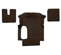✅Fits F-CORE F-CORE FL21 BROWN Floor mats ECO-leather quilted (3 pcs ⭐UK Seller⭐