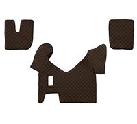 ✅Fits F-CORE F-CORE FL28 BROWN Floor mats ECO-leather quilted (3 pcs ⭐UK Seller⭐