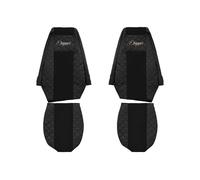 2x ✅Fits F-CORE F-CORE FX09 BLACK Seat Cover Black Seat covers ELEGA ⭐UK Seller⭐