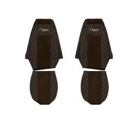 Seat Cover F-CORE FX09 BROWN for RENAULT TRUCKS PREMIUM 2 7.146 2005-2009