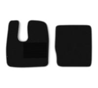 Fits F-CORE F-CORE MT04 GRAY Floor mats Velours (2 pcs) Grey driver + passenger