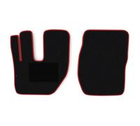 ✅Fits F-CORE F-CORE MT13 RED Floor mats Velours (2 pcs) Red driver + ⭐UK Seller⭐