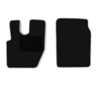 Fits F-CORE F-CORE MT21 GRAY Floor mats Velours (2 pcs) Grey driver + ⭐UK Stock⭐