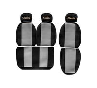 Fits F-CORE F-CORE PS03 GRAY Seat Cover Grey Seat covers CLASSIC (grey, velours