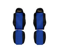 Fits F-CORE F-CORE PS05 BLUE Seat Cover Blue Seat covers CLASSIC (blue, velours