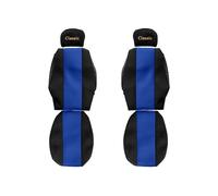 Fits F-CORE F-CORE PS13 BLUE Seat Cover Blue Seat covers CLASSIC (blue, velours