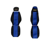 Fits F-CORE F-CORE PS25 BLUE Seat Cover Blue Seat covers CLASSIC (blue, velours