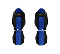 Fits F-CORE F-CORE PS30 BLUE Seat Cover Blue Seat covers CLASSIC (blue, velours