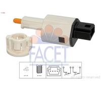SWITCH CLUTCH CONTROL (CRUISE CONTROL) 7.1306 FOR RENAULT SCÉNIC/III/VAN/GRAND