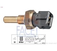 SENSOR COOLANT TEMPERATURE 7.3229 FOR AUDI CABRIOLET 100 5000 A6/S6 90 80 2.3L