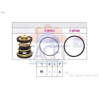 THERMOSTAT COOLANT 7.7975 FOR BMW 3/Van/G21/G81/X/G01/G1/Gran/G16/F9/G20/G80