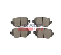 2x ✅Fits FAST FT10327 BRAKE PADS VW CADDY III 03> REAR WITHOUT FEEL ⭐UK Seller⭐
