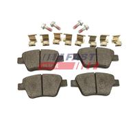 Fits FAST FT29172 BRAKE PADS HAM VW CADDY III 03> TYou 15>
