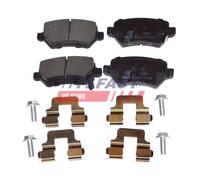 BRAKE PAD SET DISC BRAKE FT29524 FOR VAUXHALL CORSA/Mk/II/VAN CORSAVAN ASTRA