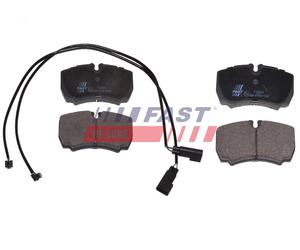 Fits FAST FT29544 BRAKE PADS FORD TRANSIT 06> REAR 2-SENSO