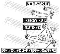 FEBEST 0220-Y62UF Ball Joint