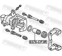 FEBEST 0376-CF3R Piston, brake caliper