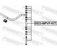 Fits FEBEST 0523-MPVF-KIT STAB ROD. FRONT MAZDA BONGO SK 1999-2010 JP ⭐UK Stock⭐