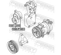 Fits FEBEST 1090-F18D3 BELT TENSIONER ⭐UK Stock⭐
