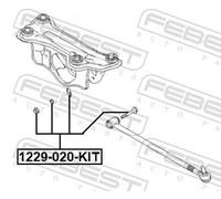 2x ✅Fits FEBEST 1229-020-KIT ECCENTRIC SCREW OVERHAUL KIT ⭐UK Seller⭐
