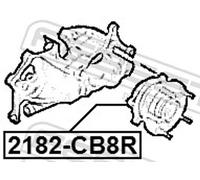 FEBEST 2182-CB8R Wheel Hub