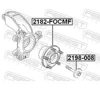 FEBEST 2182-FOCMF Wheel bearing kit